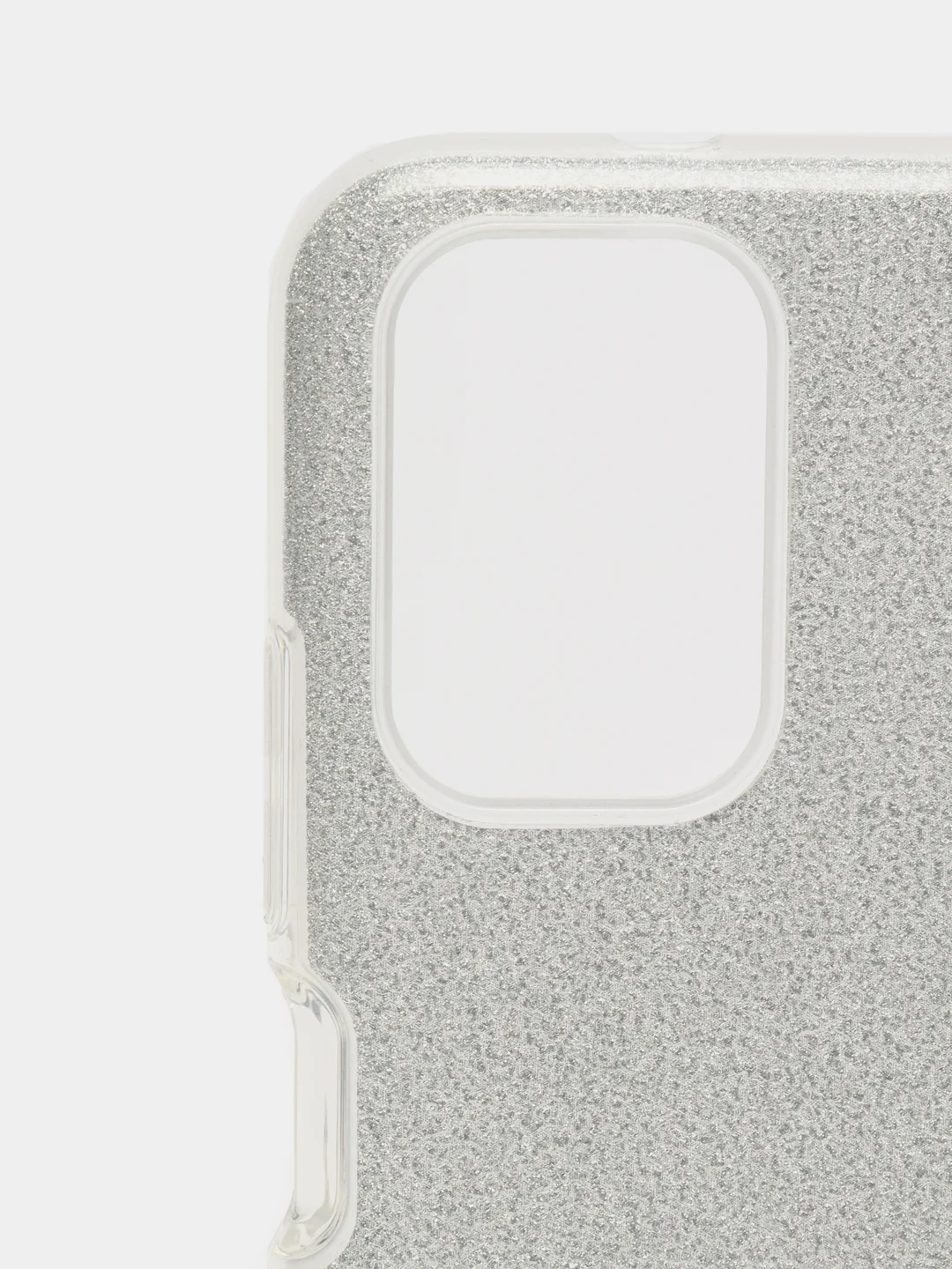 Серебряный чехол блестящий XIAOMI POCO M5S  / Xiaomi Redmi Note 10 / Redmi Note 10s