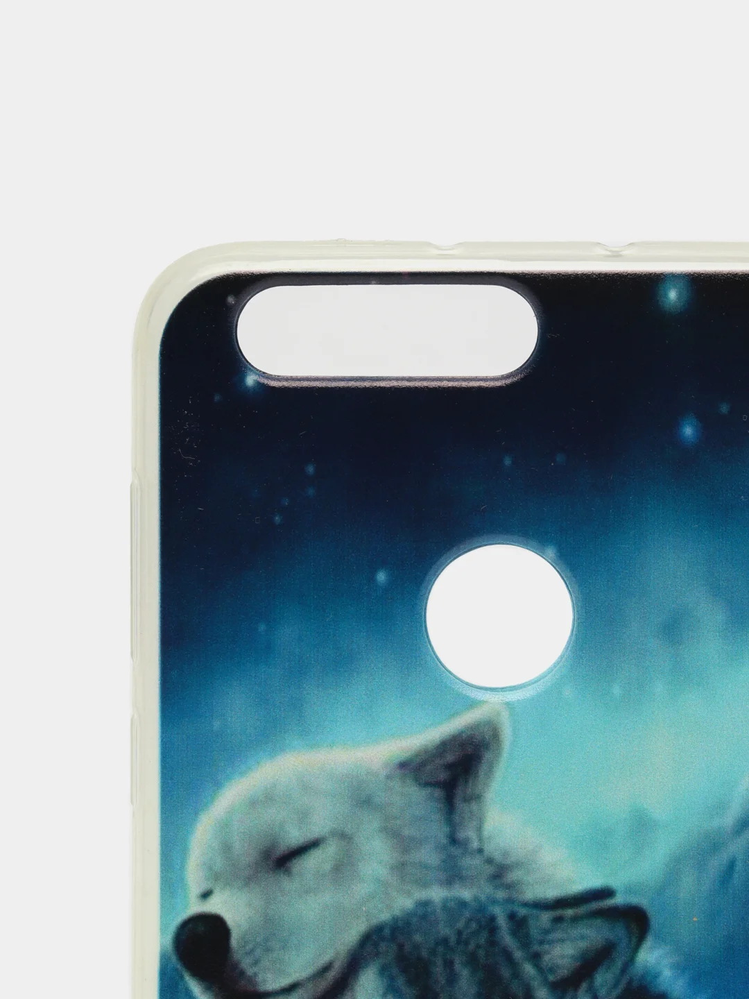 Голубой чехол HONOR 8
