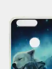 Голубой чехол HONOR 8