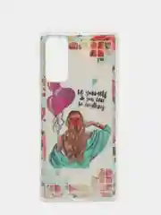 Белый чехол Samsung S20 FE