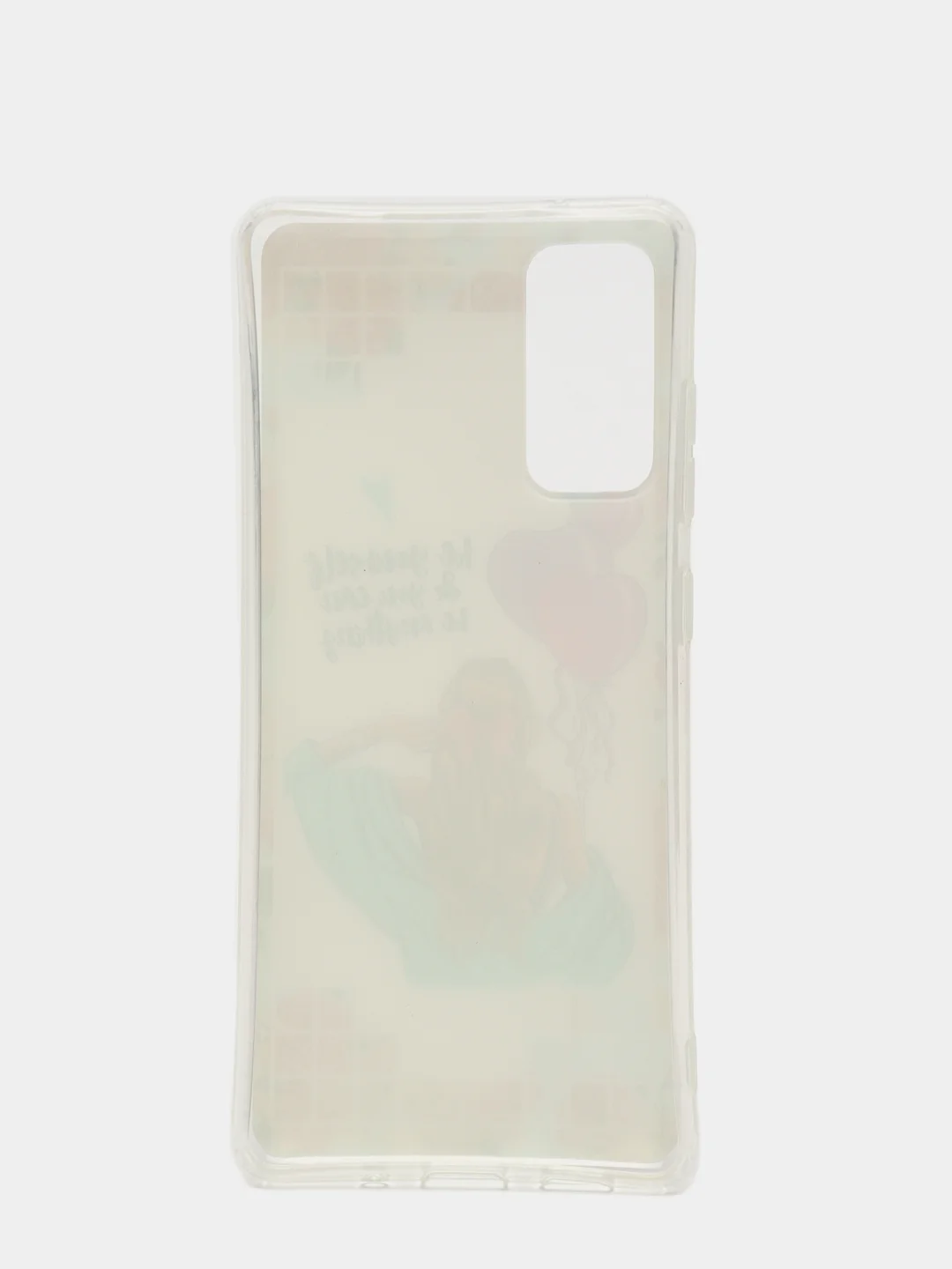 Белый чехол Samsung S20 FE