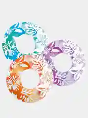 Бирюзовый intex / Круг для плавания Clear Color 91 см, от 9 лет