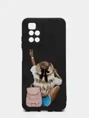 Тёмно-серый чехол Xiaomi Redmi 10