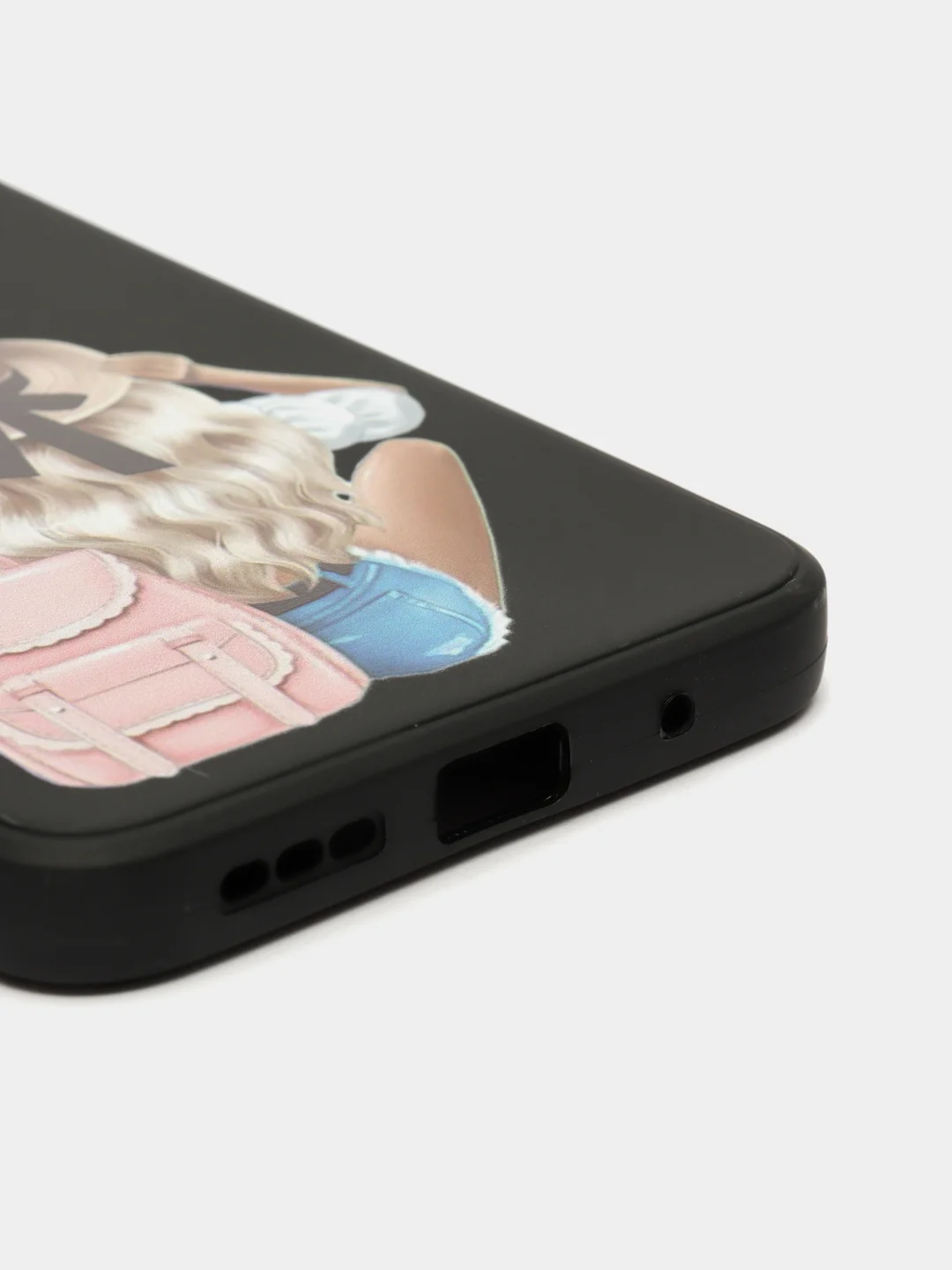 Тёмно-серый чехол Xiaomi Redmi 10