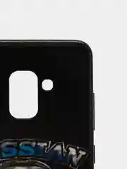 Розовый чехол Samsung A8 Plus / A8 +