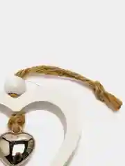 Серебряный подвеска новогодняя с бубенчиком