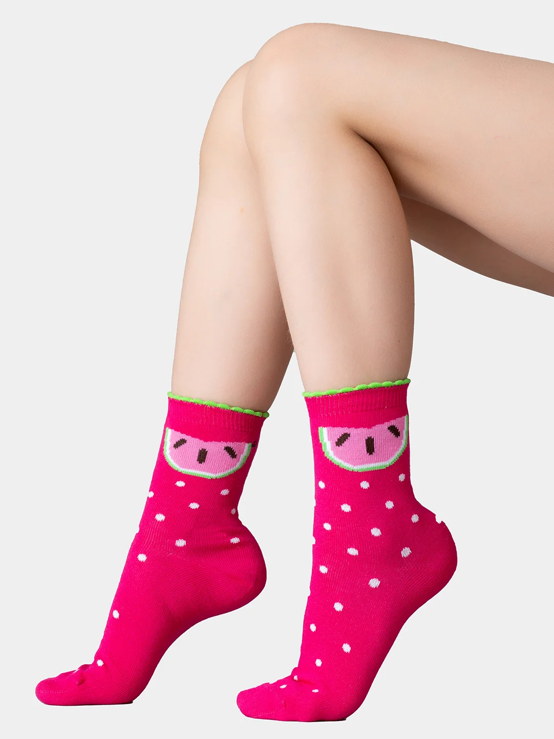 Фуксия носки детские Omsa kids 22p61 фрукты