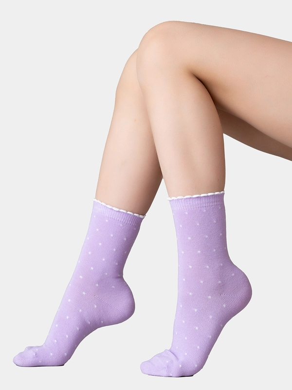 Носки детские Omsa kids 22p31 в горошек