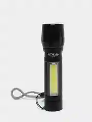 Аккумуляторный сверхяркий карманный фонарик металл с usb, светодиодный ручной фонарь, кейс
