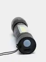 Аккумуляторный сверхяркий карманный фонарик металл с usb, светодиодный ручной фонарь, кейс