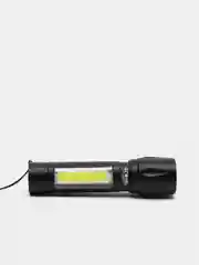 Аккумуляторный сверхяркий карманный фонарик металл с usb, светодиодный ручной фонарь, кейс
