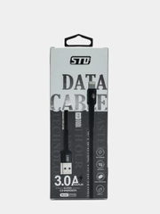 Кабель быстрой зарядки айфон, STD 3.0A 1м для Iphone lightning - usb Шнур Провод Зарядка