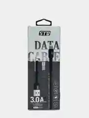 Кабель быстрой зарядки айфон, STD 3.0A 1м для Iphone lightning - usb Шнур Провод Зарядка