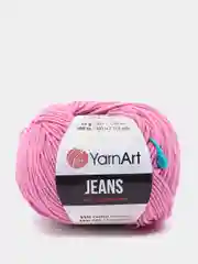 Коралловый пряжа YarnArt Jeans, 55% Хлопок, 45% Акрил, 50 г, 160 м  (часть1) Ярн Арт Джинс