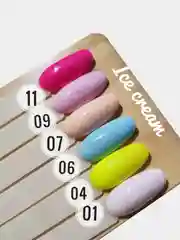 Гель-лак Charme "Ice cream" - 04 "Лимонный чизкейк" (10г.)