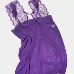 Аметистовый сорочка с трусиками