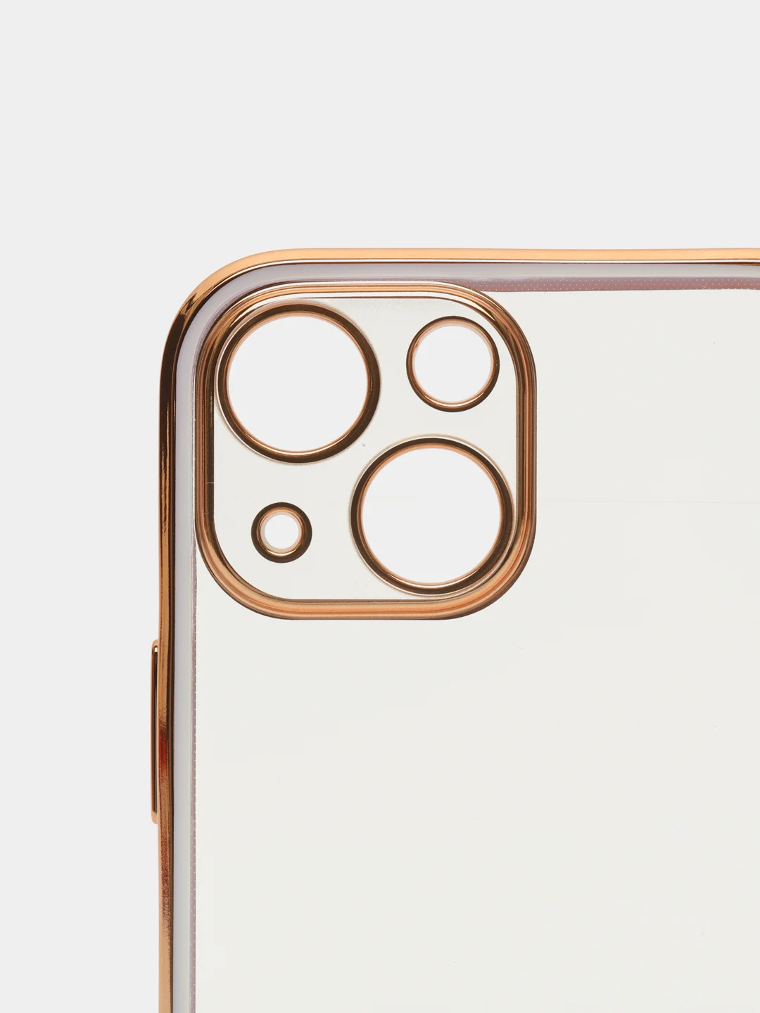 Лавандовый чехол силиконовый с металическим ободком IPHONE 13 / 13 pro / 13 mini / 13 pro max