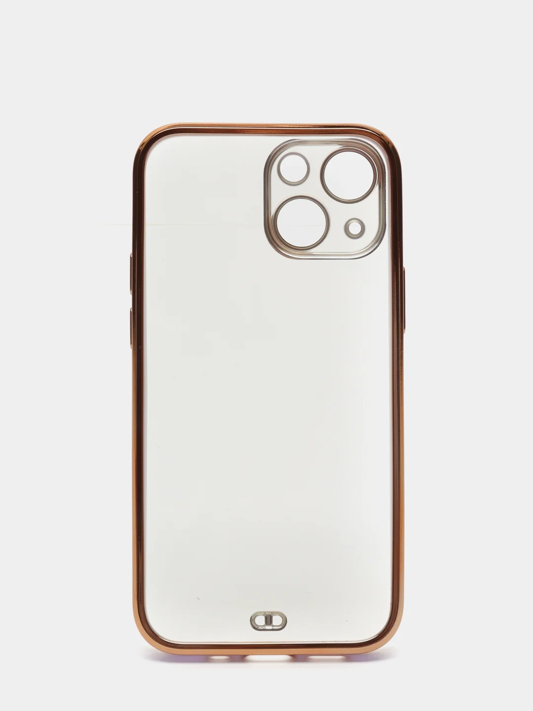 Лавандовый чехол силиконовый с металическим ободком IPHONE 13 / 13 pro / 13 mini / 13 pro max