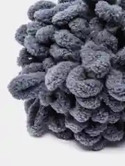 Серый пряжа Alize Puffy (Ализе Пуффи)
