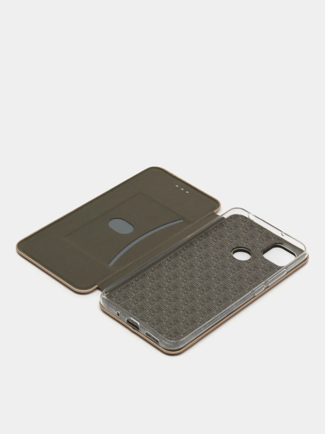 Золотой чехол книжка Xiaomi Redmi 9C / REDMI 10A