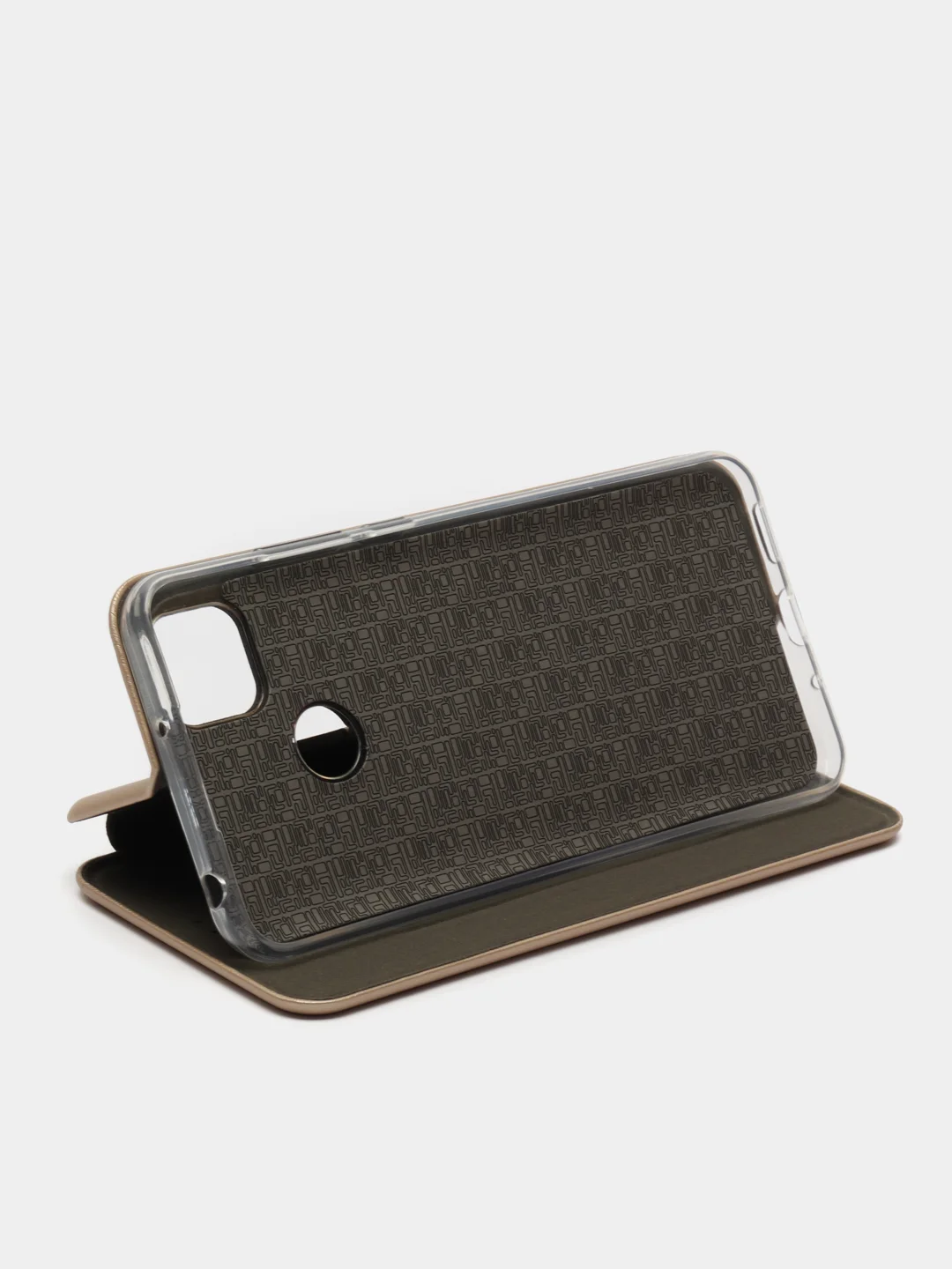 Золотой чехол книжка Xiaomi Redmi 9C / REDMI 10A