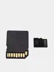 Карта памяти microSD Mirex Class4, с SD адаптером, 2 GB