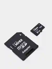 Карта памяти microSD Mirex Class4, с SD адаптером, 2 GB