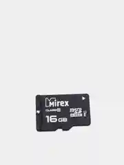 Карта памяти microSDHC, Mirex, UHS-I, 16 GB