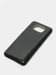 Угольный чехол блестящий Росо X3, X3 PRO