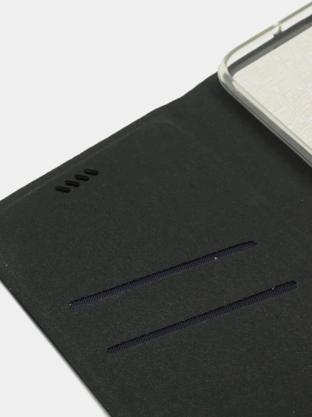 Темно-синий чехол-книжка Xiaomi Mi 8
