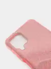Алый чехол блестящий Samsung A22 / M32 / M22