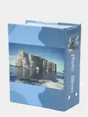Синий фотоальбом на 100 фото (10 х 15 см)