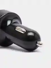 Черный автомобильный Bluetooth FM трансмиттер, с функцией зарядки QC 3.0