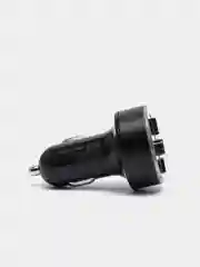 Черный автомобильный Bluetooth FM трансмиттер, с функцией зарядки QC 3.0
