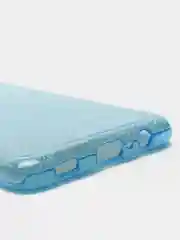 Бирюзовый чехол блестящий на Samsung A02