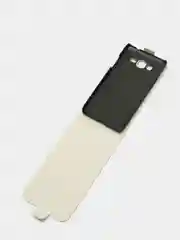 Бежевый чехол-книжка Samsung J2 Prime / G 530