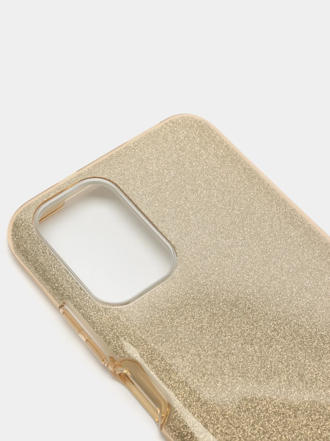 Золотой чехол блестящий XIAOMI POCO M5S  / Xiaomi Redmi Note 10 / Redmi Note 10s