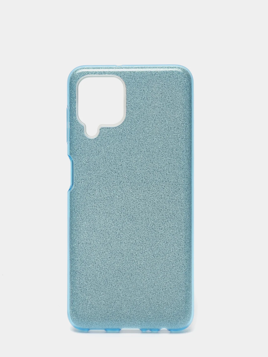 Голубой чехол блестящий Samsung A22 / M32 / M22
