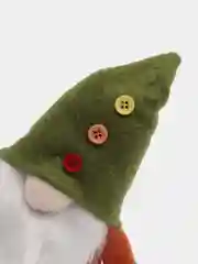 Зеленый новогодний гномик,  гном tomte, гном nisse