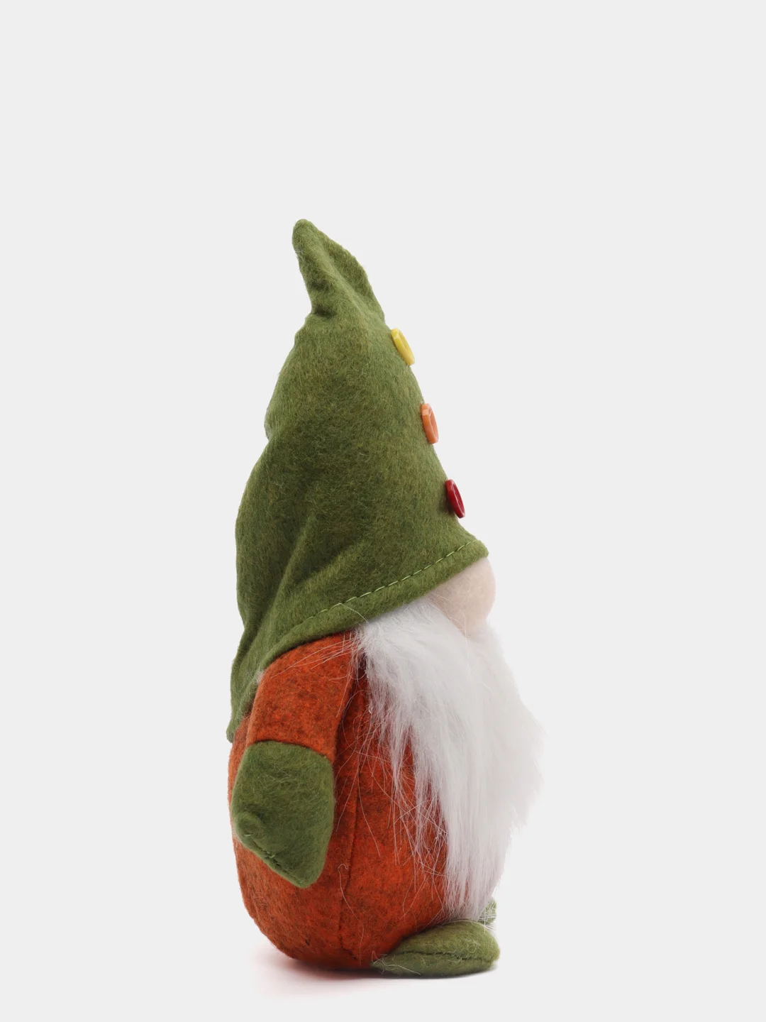 Зеленый новогодний гномик,  гном tomte, гном nisse
