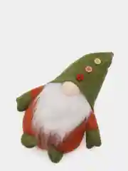Зеленый новогодний гномик,  гном tomte, гном nisse