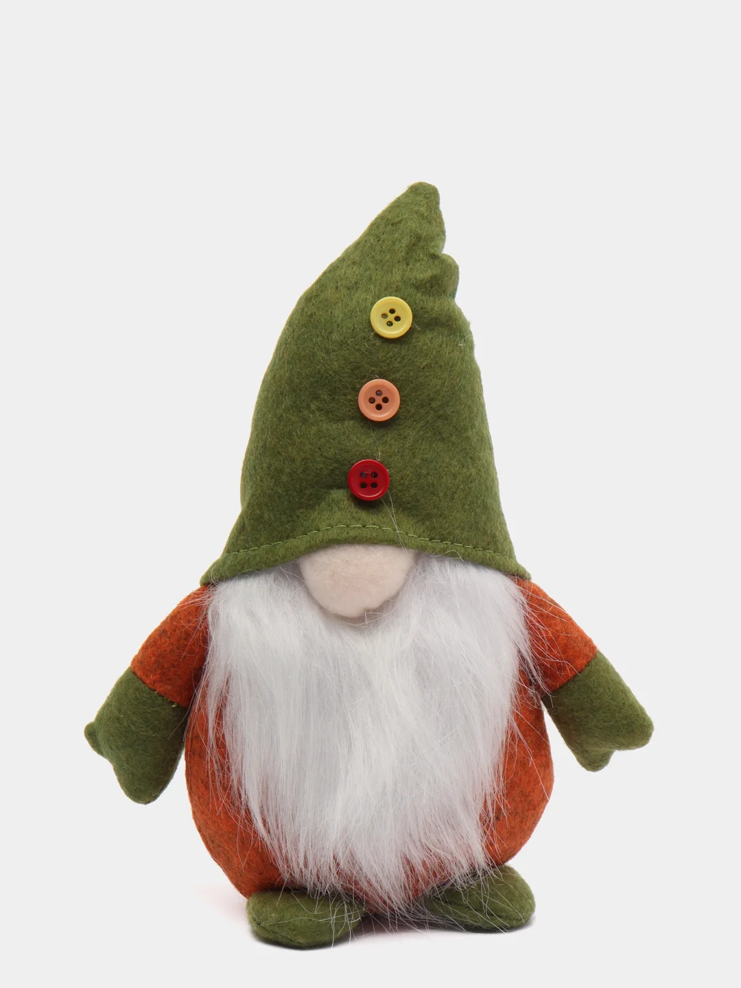 Зеленый новогодний гномик,  гном tomte, гном nisse