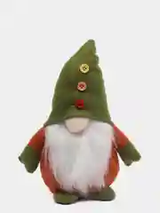 Зеленый новогодний гномик,  гном tomte, гном nisse
