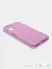 Лавандовый чехол блестящий Samsung Galaxy M31S накладка c блёстками Самсунг М31С