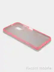 Розовый чехол блестящий Samsung Galaxy A03s, накладка с блёстками Самсунг A03S