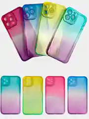 Чехол  неоновый двухцветный для Iphone 7/8, 7+/8+, 11, 12, 13, 13Pro, 13 Pro Max