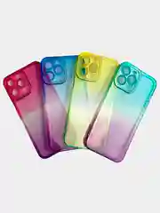 Чехол  неоновый двухцветный для Iphone 7/8, 7+/8+, 11, 12, 13, 13Pro, 13 Pro Max