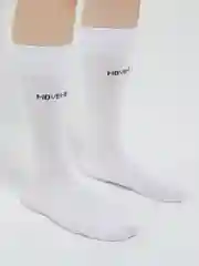 Белый носки для женщин, высокие