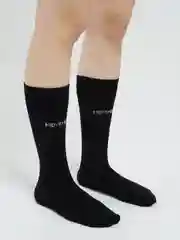 Черный носки для женщин, высокие
