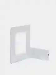 Подстаканник одинарный Slide, матовое стекло, сплав металлов, белый, SLIWTG1i45